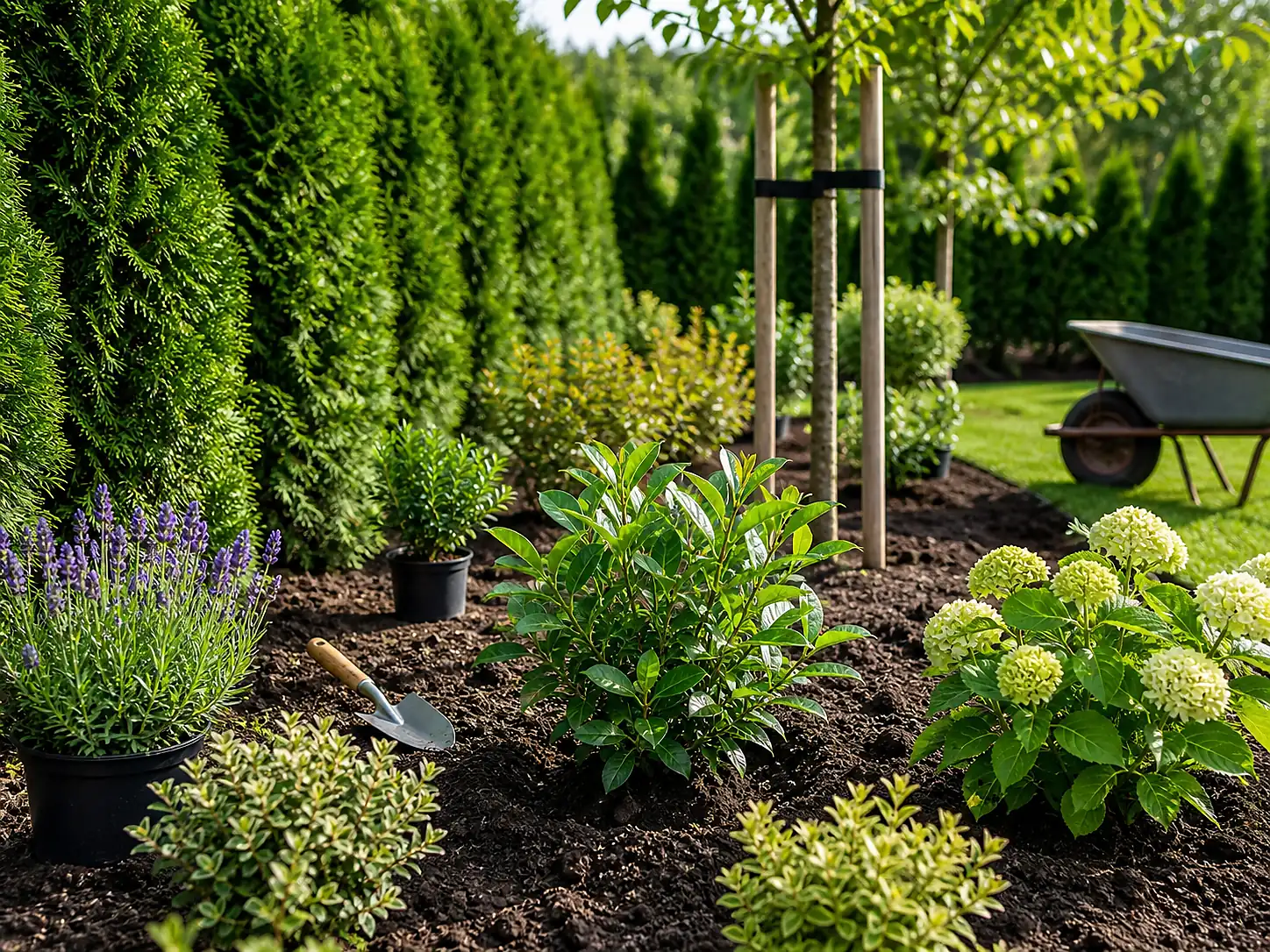 Garten bepflanzen