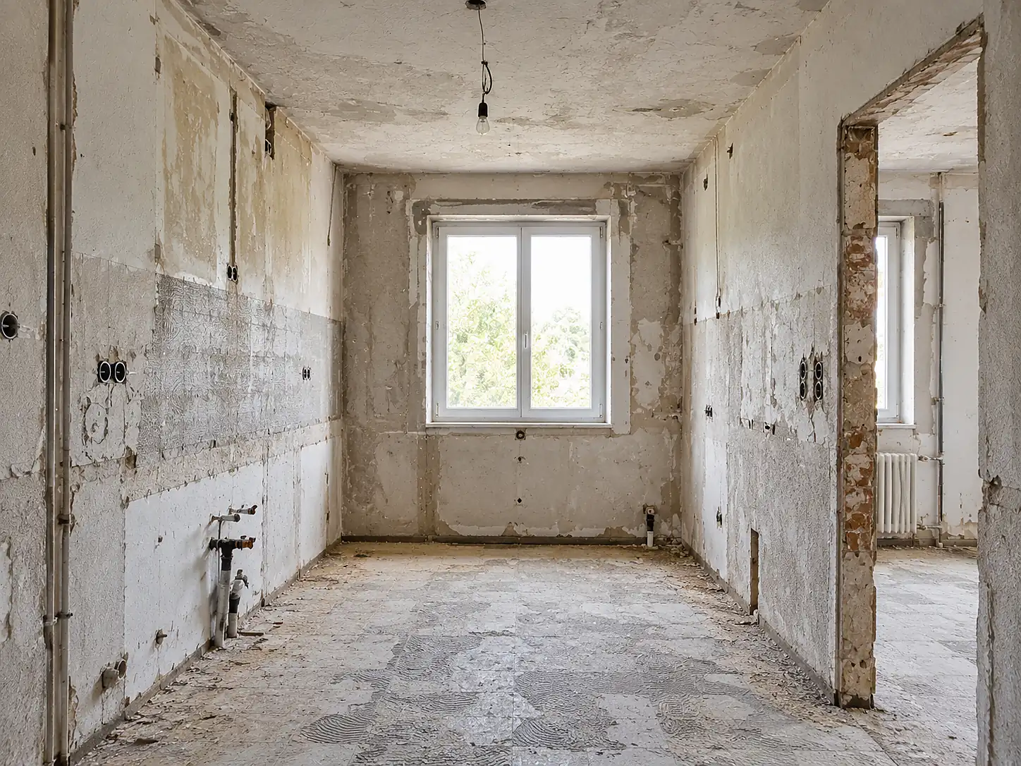 Innenausbau entfernen