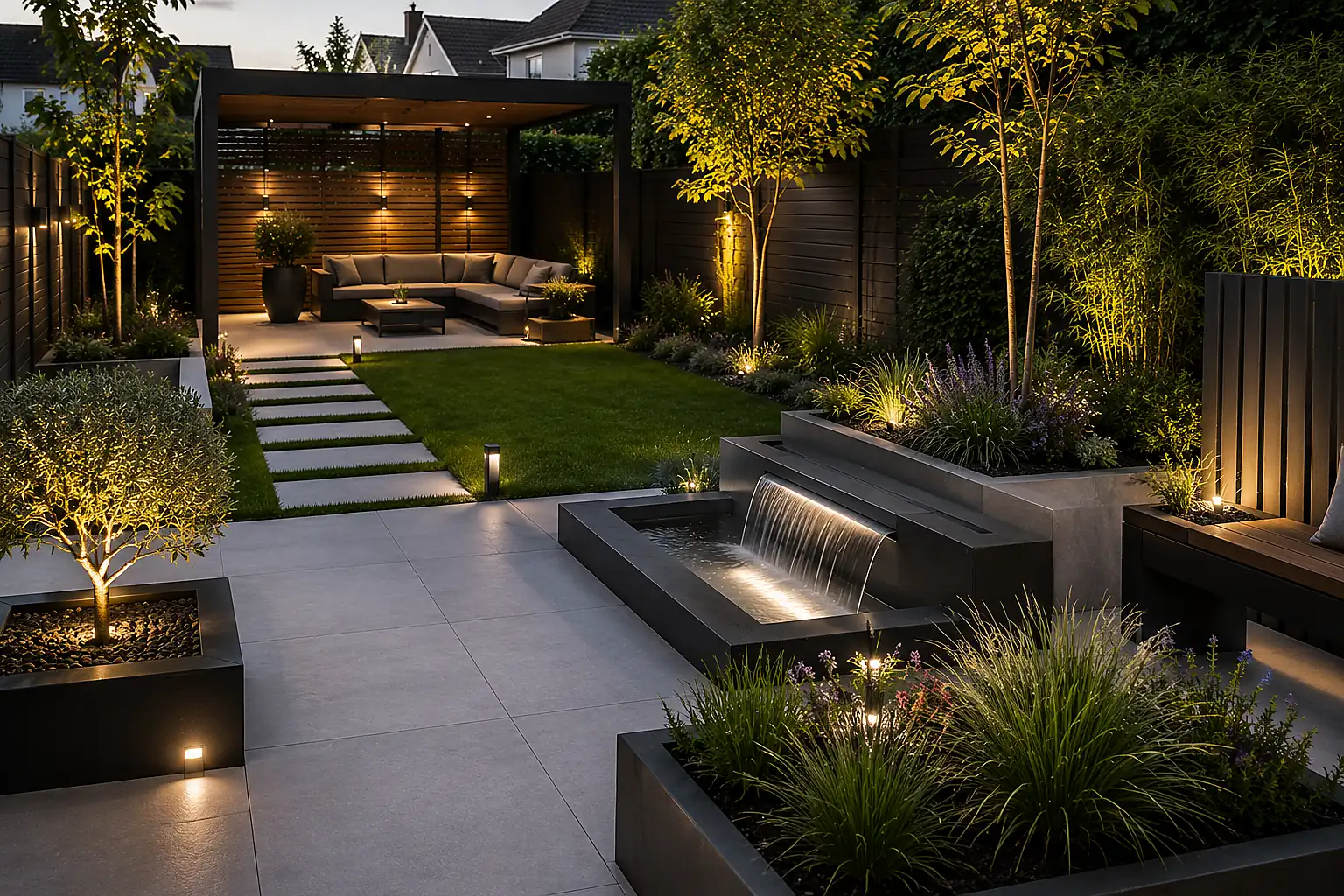 Moderne Gartenkonzepte