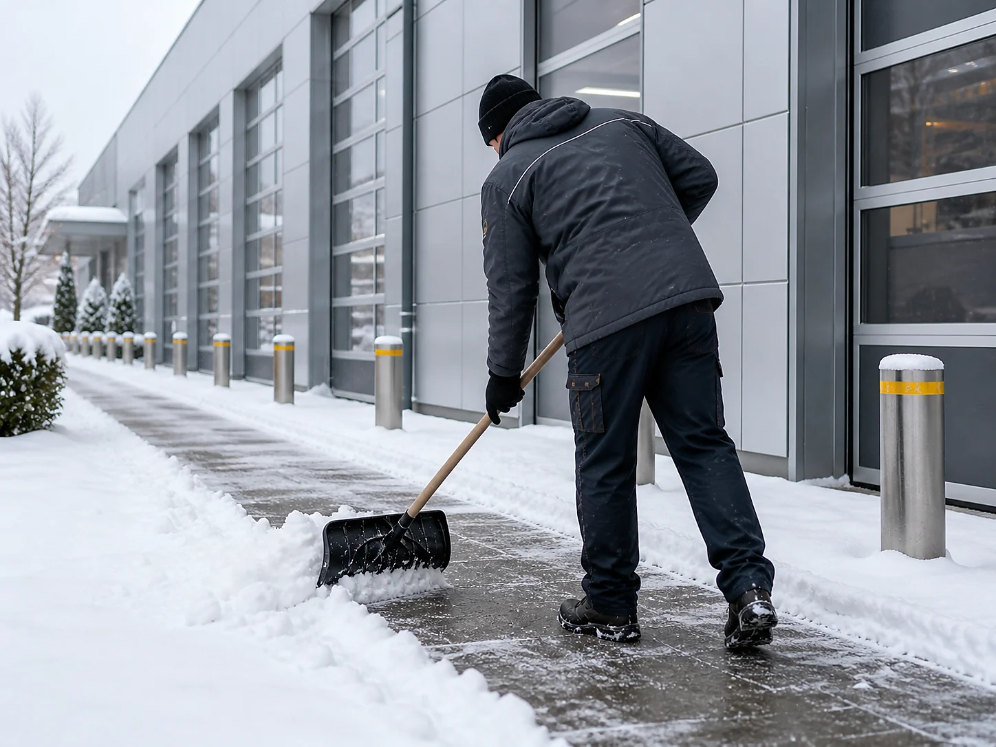 Winterdienst für Gewerbe