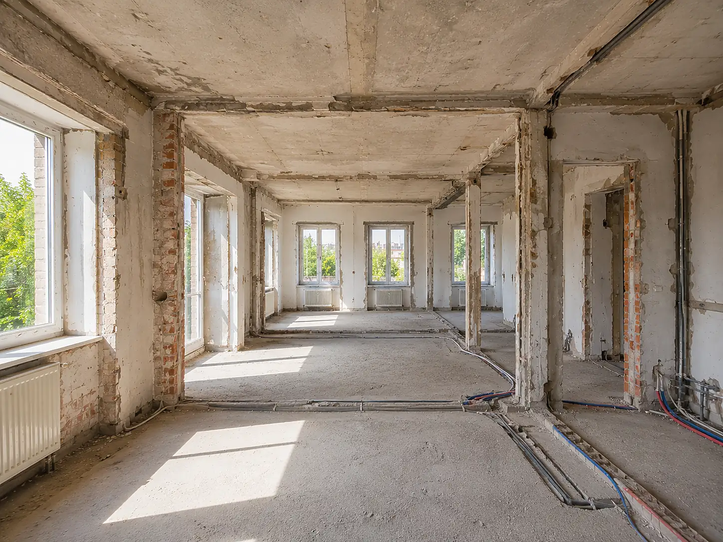 Wohnung entkernen